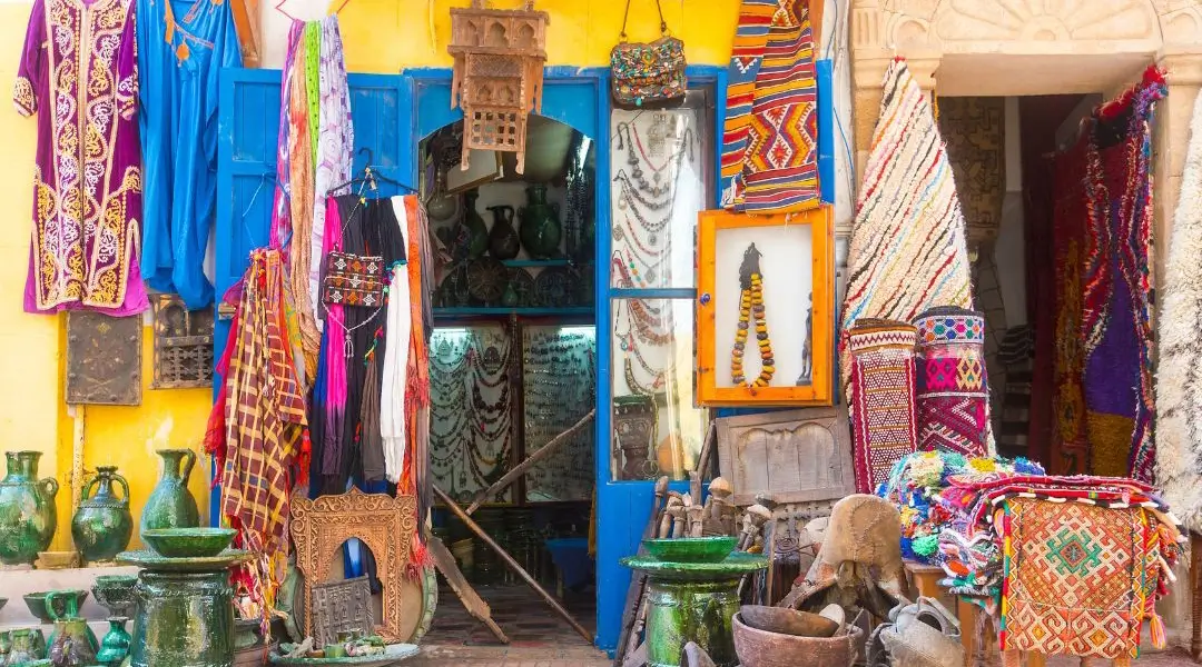 a store with colorful objects and objects